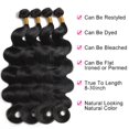 thumbnail image 4 of Body Wave Bundles Peruvian Human Hair Double Weft Bundles 1/3 Human Hair Bundles Natural Color 8-30Inch Virgin Human Hair Extensions Perruques Extensions de cheveux humains, 4 of 7