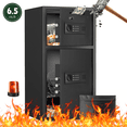 thumbnail image 1 of Opentiny 6.5 Cuft Large Digital Lock Home Safe Fireproof Waterproof, Anti-Theft Money Safe Box with Deposit Slot & Dual Alarm System, Backlit Keypad Security Document Safe for Home Business Office, 1 of 7