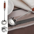 thumbnail image 1 of Tableware - Stainless Steel Serving Spoon Set for Pasta Spaghetti Fork Tongs Spatula Strainer Cooking Spoon Holder, 1 of 7