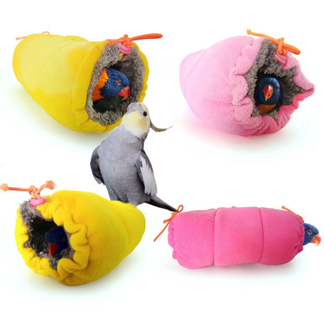 Bangcool Parrot Tube Bed Windproof Adjustable Bird Hanging Tunnel Parrot Tunnel Hammock