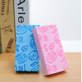 thumbnail image 4 of Brosse de Douche Éponge Exfoliante Ultra Douce Dessin Animé, Bleu 4 Pcs, 4 of 4