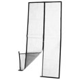 thumbnail image 2 of MOVTOTOP Black ABS Pet Screen Door with Durable Mesh and Zipper for Easy Use and Ventilation Small Size, 2 of 8