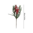 thumbnail image 3 of Christmas Artificial Branches - Colorful Vase Filler for Home Decor, Mantel and Holiday Parties, 3 of 6