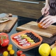 thumbnail image 1 of EGNMCR Fruit Tray Home Living Room Coffee Table Candy Tray Food Tray candy tray, 1 of 5