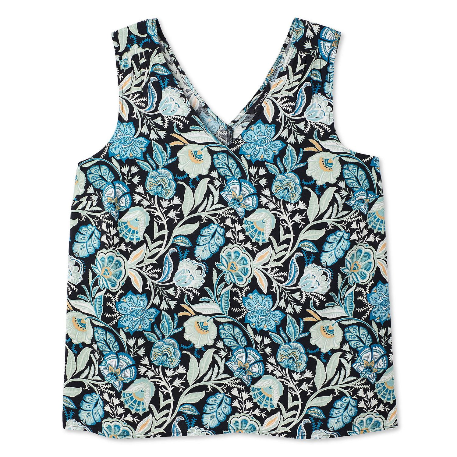 Lane Bryant Women's Plus V-Neck Top