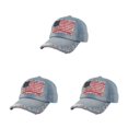 thumbnail image 4 of Decodeary Fashionable Baseball Cap Adjustable And Sun Defended Multi-colors Hat Denim 2 3Set, 4 of 6