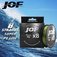 thumbnail image 3 of JOF Braided Line 8X 150/300/500m 7 Color All for Fishing Line MaxDrag 100LB Multifilament PE Line for Saltwater Sea Fishing Multicolor Mainline, 3 of 6