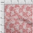 thumbnail image 1 of oneOone Cotton Cambric Medium Pink Fabric Floral & Texture Sewing Craft Projects Fabric Prints By Yard 42 Inch Wide, 1 of 4