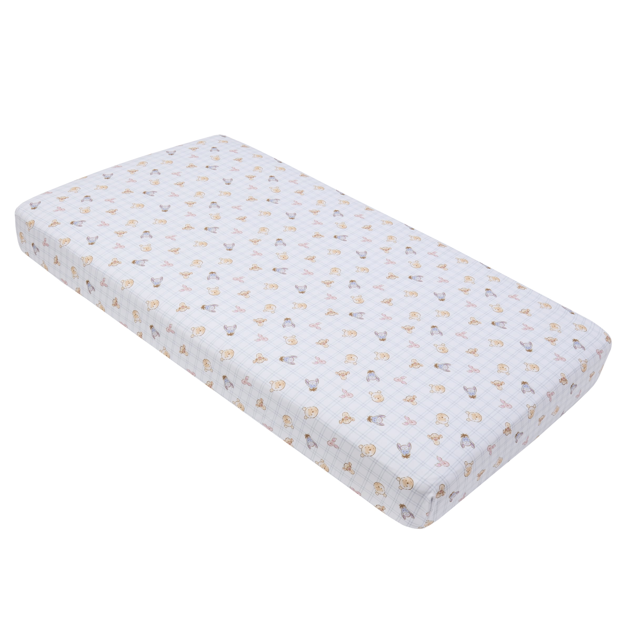 Disney Winnie The Pooh Warm Wishes Fitted Crib Sheet, Unisex Infant