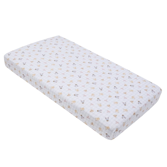 Disney Winnie l'Ourson 'Vœux Chaleureux' Drap-Housse Pour Berceau, Nourrisson Unisexe