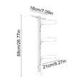thumbnail image 3 of 1pcs Multilayer Basketball Storage Rack Can Be Installed Without Nails Made Of Durable Iron Multifunctional For Organizing And Storing Basketball Racks Wall Shelves, 3 of 6