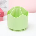 thumbnail image 3 of Kbndieu Rotatable Pencil Holder Pencil Case on Rotating Table - 6 Compartment Pencil Case for School Office, Cosmetic Storage Home Essentials, 3 of 3