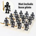 thumbnail image 1 of Royalbelle 12Pcs Skeleton Warrior Toys Sword Man Middle Ages Minifigures Building Blocks Ax, 1 of 4