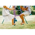 thumbnail image 2 of Plum Jupiter Double Swing Set and Glider, 2 of 6