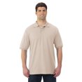 thumbnail image 1 of Jerzees Mens SpotShield Short Sleeve Jersey Sport Shirt, M, Sandstone, 1 of 3