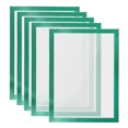 thumbnail image 1 of Unique Bargains 8"x12" Magnetic Display Frame A4 Adhesive Magnetic Sign Holder Green 5 Pack, 1 of 6