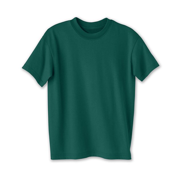 Hanes - T-Shirt pour Jeunes Ecosmart