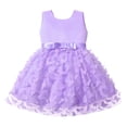 thumbnail image 1 of 2025 Robe Décontractée Sans Manches à Papillon, Broderie Tulle, Nœud, Robe de Concours, Robe de Soirée, Chaussures de Robe, Robe de Mariage pour Enfants, Vêtements, Mode, 1 of 9