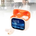 thumbnail image 4 of Earbuds Language Translator Earbuds with Color Touchscreen Charging Case  5.4 ANC Noise Cancelling 140 Languages Translation IPX5 for Music Call, 4 of 7