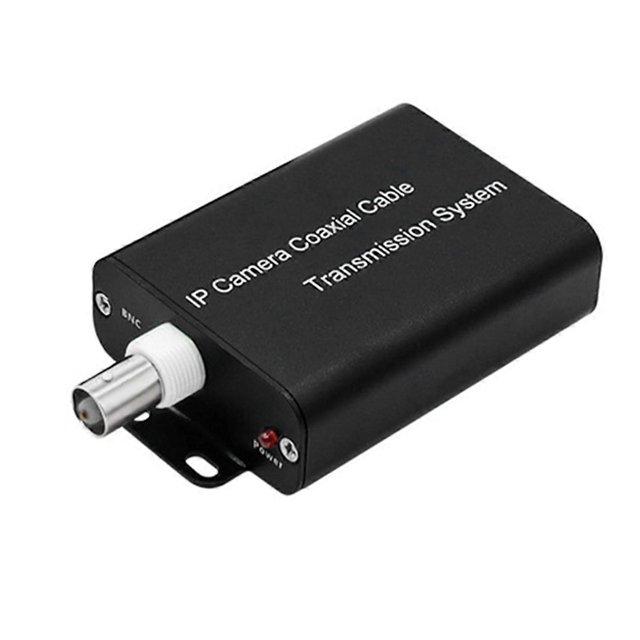 Rallonge de Réseau IP Ligne Vidéo Analogique Coaxiale vers Câble Réseau Numérique HD Amplification de Signal Convertisseur de Transmission