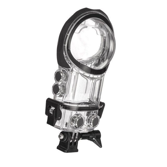 funtasica Dive Case for X3 Photography Housing Diving Shell for Rafting Diving Surfing Black Frame