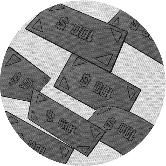 Ahgly Company Tapis de Zone Rond d'Intérieur Lavable à la Machine, Style Transitionnel, Gris Argenté, 3 Pieds Rond