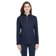 thumbnail image 1 of Core 365 Ladies' Fusion ChromaSoftâ„¢ Pique Quarter-Zip CE405W, 1 of 3