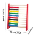 thumbnail image 2 of Educational Wooden Math Learning Stand for Preschoolers – Brainy Building Classroom Toy for Boys and Girls, 2 of 7