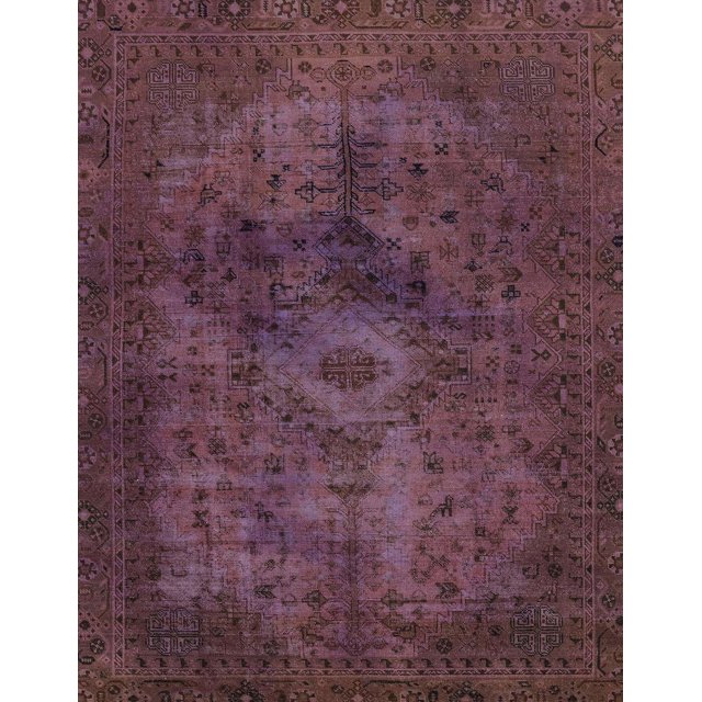 Ahgly Company Tapis d'Intérieur Rectangulaire Abstrait Rouge Tapis de Zone Abstrait, 4 Pieds x 6 Pieds