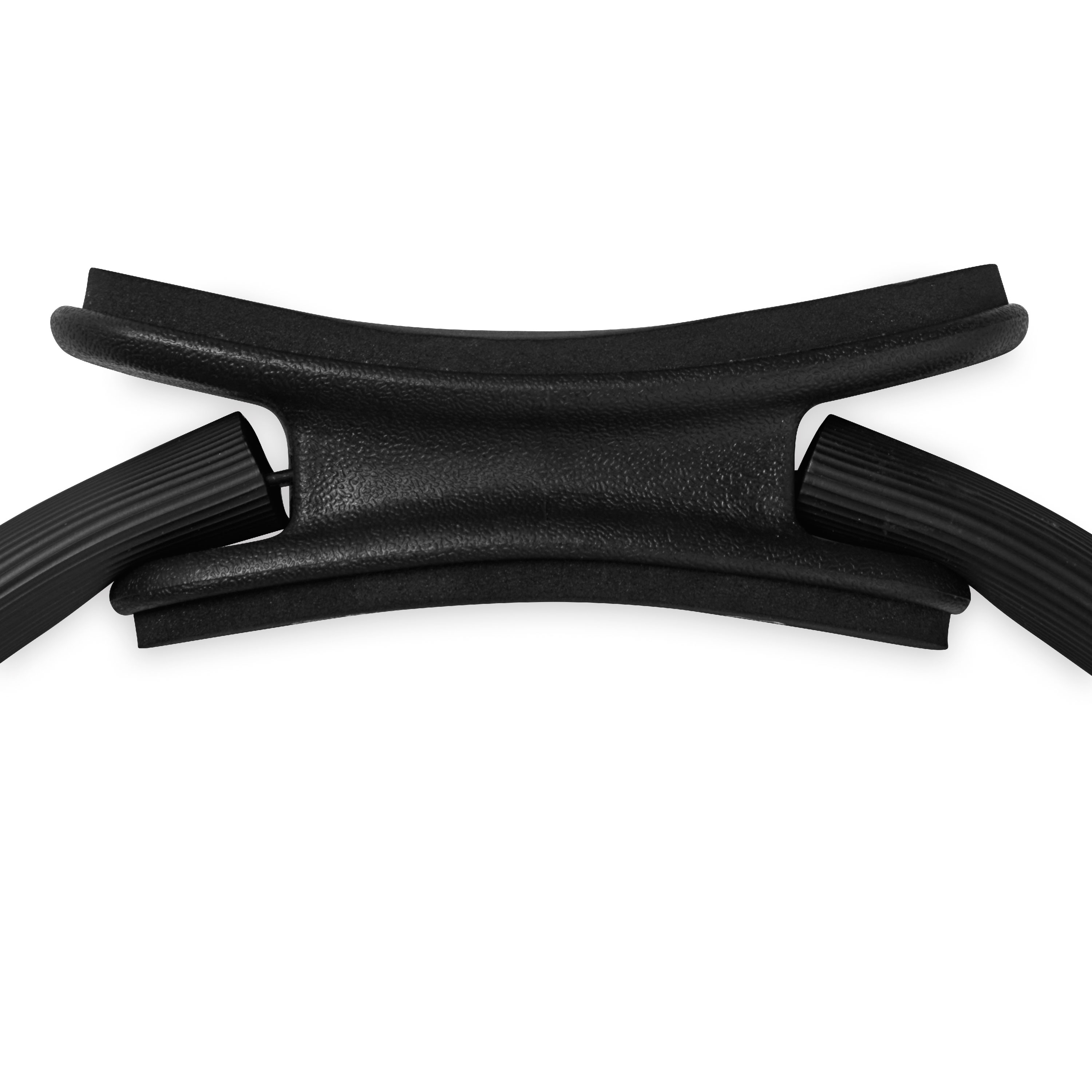 Anneau de Pilates essentiel Gaiam 30 cm (noir) - Léger, durable, poignées rembourrées en mousse, équipement d'exercice flexible pour tonifier les bras, les cuisses, les jambes et les abdominaux.