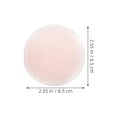 thumbnail image 2 of Raindrops 2Pcs Silicone Lash Pads for Eyelash Extensions Beige Durable and Comfortable Makeup Accessory, 2 of 8