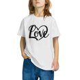 thumbnail image 4 of RXIRUCGD T-shirt Imprimé Halloween pour Enfants Garçons Filles Mode Mignon Col Rond Manches Courtes (Blanc, Taille: 4 Ans), 4 of 4