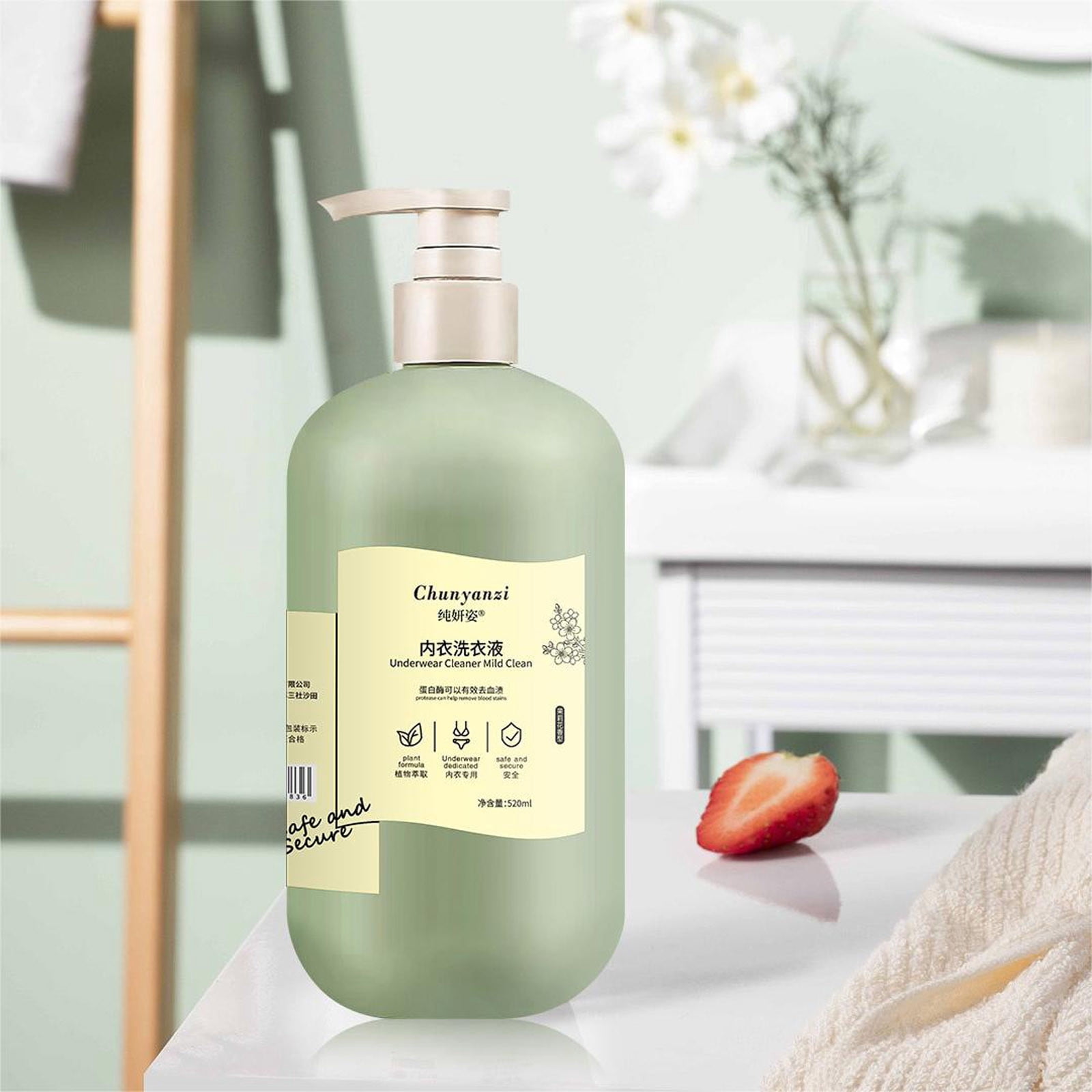 Underwear Laundry Detergent Underwear Cleaning Solution Fragrances Household Laundry Detergent 520ml