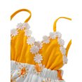 thumbnail image 3 of EYIIYE Toddler Girls Romper Lace Backless Short Jumpsuit Summer Outfits, 3 of 6