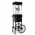 thumbnail image 1 of 6OZ Popcorn Machine with Cart, Theater Style Commercial Popcorn Popper, 480W, Stainless Steel, Red, Includes Kernel Catcher Drawer, 1 of 6