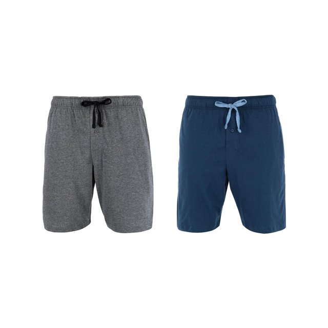 Hanes Short de Pyjama en Tricot (Lot de 2) (Grande Taille pour Hommes)