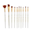 thumbnail image 2 of FolkArt 10 Piece Premium Contour Paint Brush Set, 2 of 5