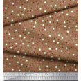 thumbnail image 3 of Soimoi Moss Georgette Fabric Dots Shirting Fabric Prints by Yard 42 Inch Wide, 3 of 3