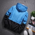thumbnail image 3 of OmicGot Hooded Jacket New Spring Autumn Korean Version Plus Male And Female Couples Colorblock Men's Jacket Casual Thin Section Coat, 3 of 12