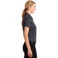 thumbnail image 3 of Sport-Tek Ladies Heather Contender Polo, Graphite Heather, XXXX-Large, 3 of 4