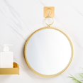 thumbnail image 4 of veasfak Round Hanging Mirror Metal Frame Decorative Mirror Dressing Table Makeup Mirror S, 4 of 9