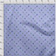 thumbnail image 4 of oneOone Polyester Spandex Medium Purple Fabric Ocean Turtles Sewing Craft Projects Fabric Prints By Yard 56 Inch Wide, 4 of 4