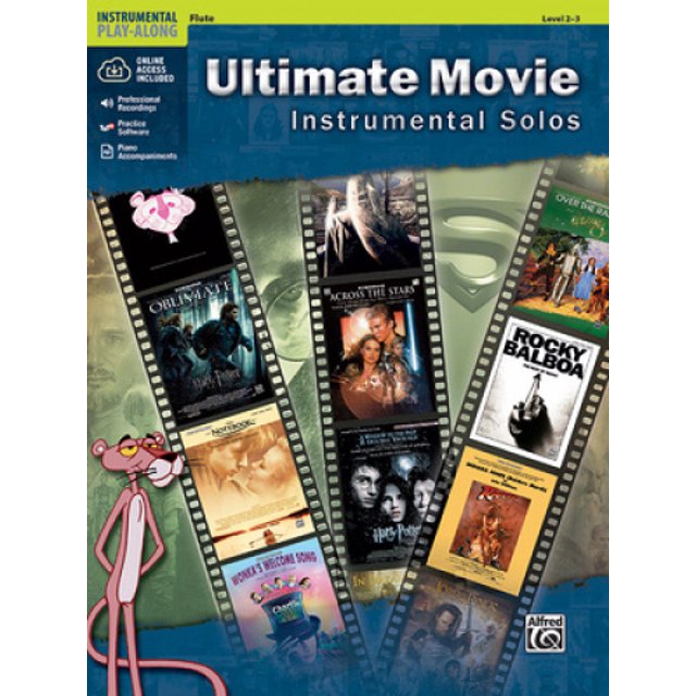 Ultimate Movie Instrumental Solos: Flute, Book and CD (Ultimate Pop Instrumental Solos Series)