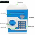 thumbnail image 2 of Great Gift Toy for Kids Code Electronic Piggy Banks Mini ATM Electronic Save Money Coin Bank Box for Children Password Lock case, 2 of 7