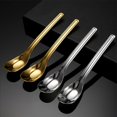 thumbnail image 3 of 4pcs Sturdy 316 Stainless Steel Spoons: Stylish, Comfortable and Versatile!, 3 of 11