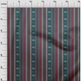 thumbnail image 2 of oneOone Viscose Chiffon Fabric Geometric|Stripe & Floral Block Printed Craft Fabric BTY 42 Inch Wide, 2 of 4