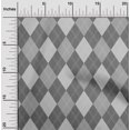 thumbnail image 2 of oneOone Viscose Chiffon Gray Fabric Check Craft Projects Decor Fabric Printed By The Yard 42 Inch Wide, 2 of 4