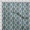 thumbnail image 4 of oneOone Cotton Poplin Turquoise Blue Fabric Block Fabric For Sewing Printed Craft Fabric By The Yard 56 Inch Wide, 4 of 5