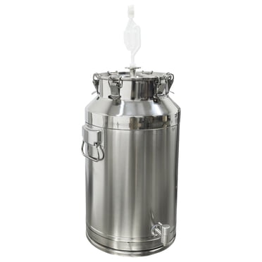 35L Fermentation Tank Food Fermenter Storage Tank 304 Stainless Steel with Faucet