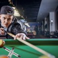 thumbnail image 2 of Support de Queue de Billard pour Rangement en Métal Argenté en Forme de Croix avec Meilleure Stabilité, 2 of 8
